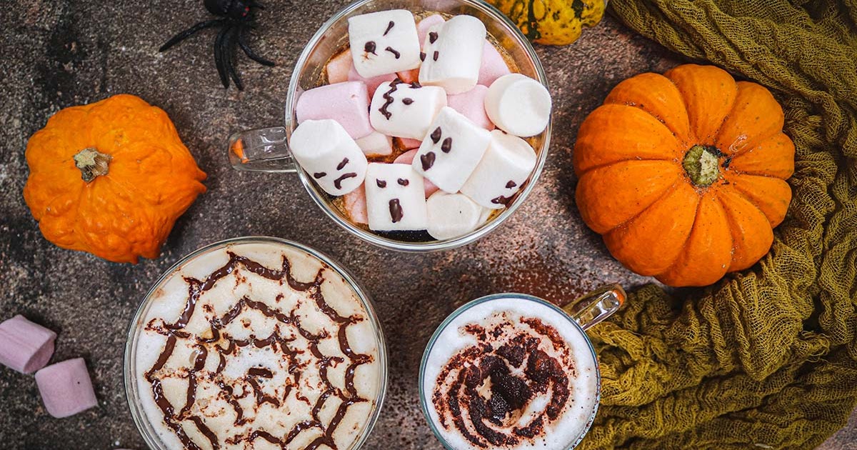 3 recettes de cafés d'Halloween