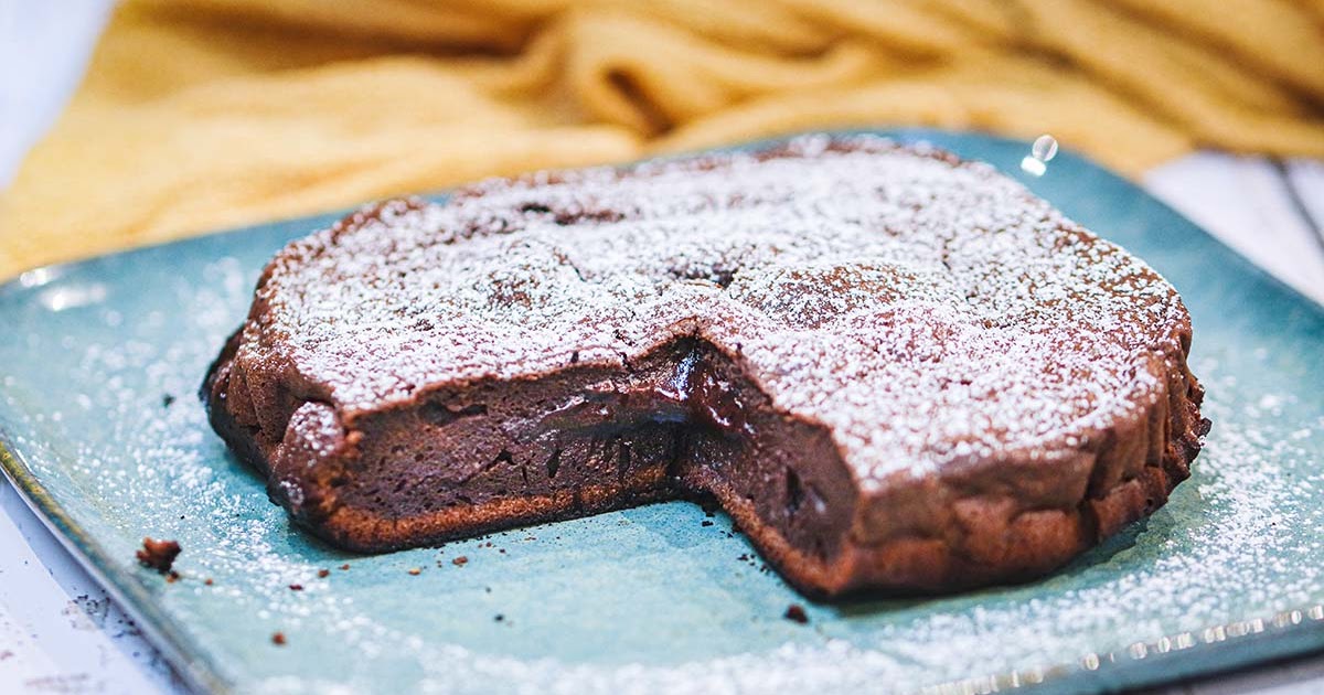 Fondant au chocolat et mascarpone au Airfryer (ou sans)