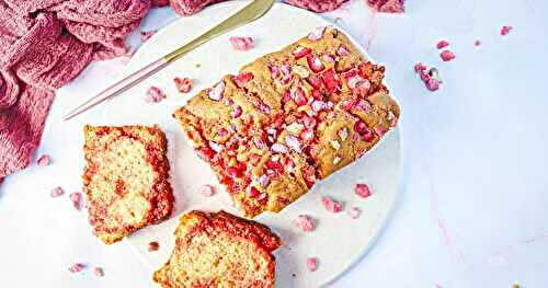 Cake aux pralines roses - Recette pour le goûter