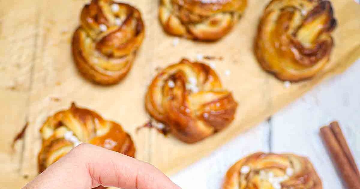 Les kanelbullars : des brioches suèdoises à la cannelle fondantes et gourmandes