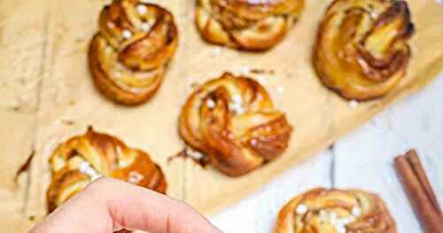 Les kanelbullars : des brioches suèdoises à la cannelle fondantes et gourmandes