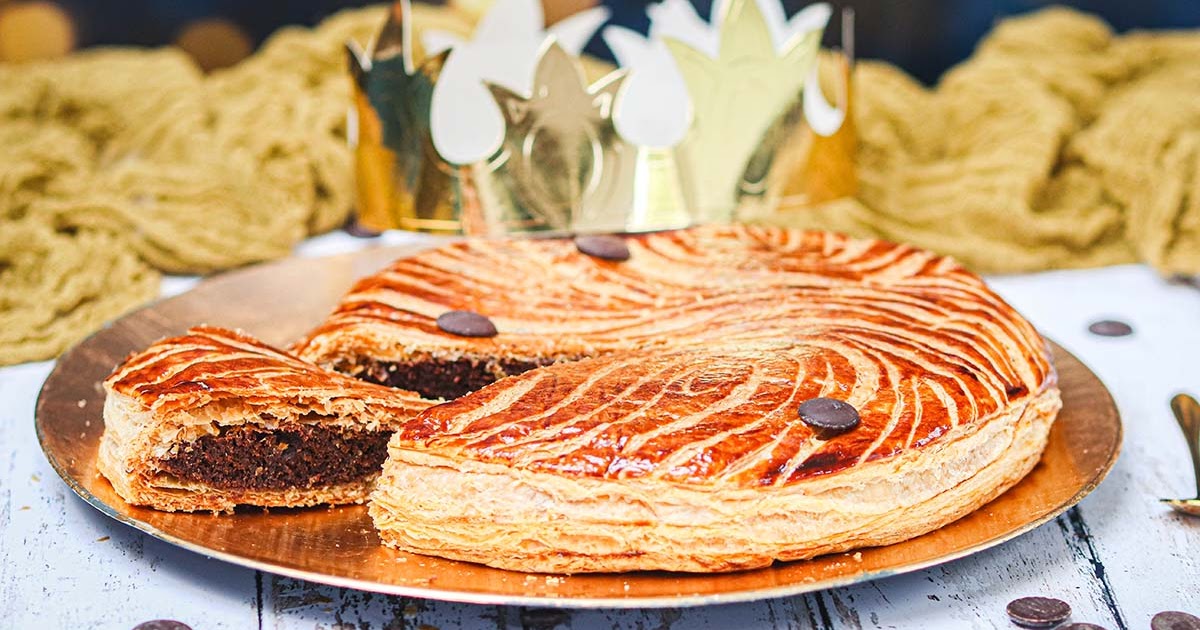 Recette de galette des rois chocolat praliné