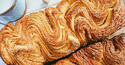 Brioche feuilletée à la cannelle - La meilleure brioche au monde !