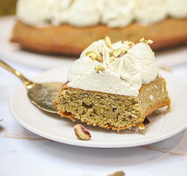 Recette du gâteau 100% pistache