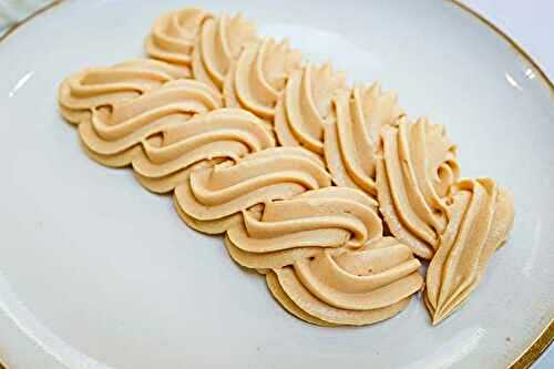 Ganache montée au caramel légère : sans chocolat blanc