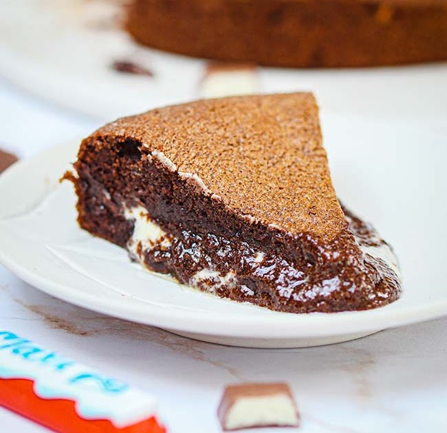 Gâteau au chocolat et Kinder Maxi ! Une folie de gourmandise