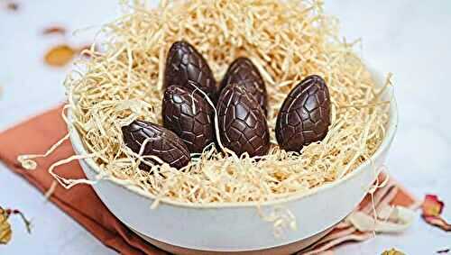 Oeufs de Pâques chocolat praliné - La recette maison !