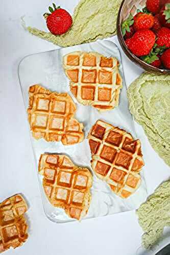 Croffles (gaufre-croissant)