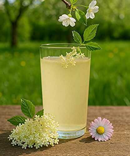 Sirop de sureau maison
