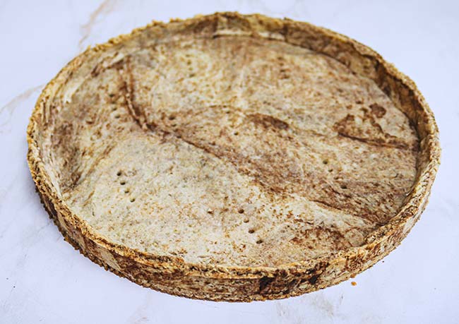 Pâte sucrée marbrée