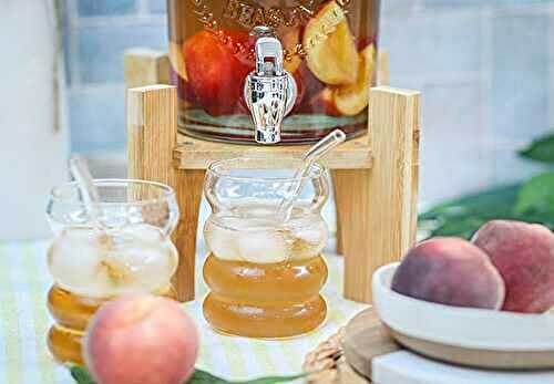 Ice Tea pêche maison