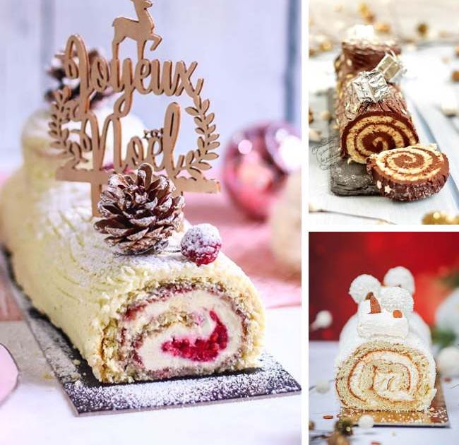 7 recettes de bûches roulées pour Noël