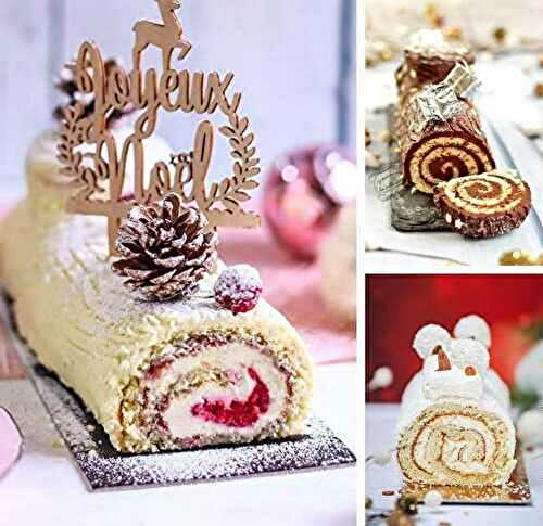 7 recettes de bûches roulées pour Noël