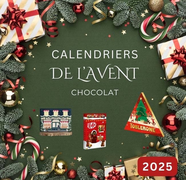 Les meilleurs Calendriers de l'Avent chocolat 2025 !