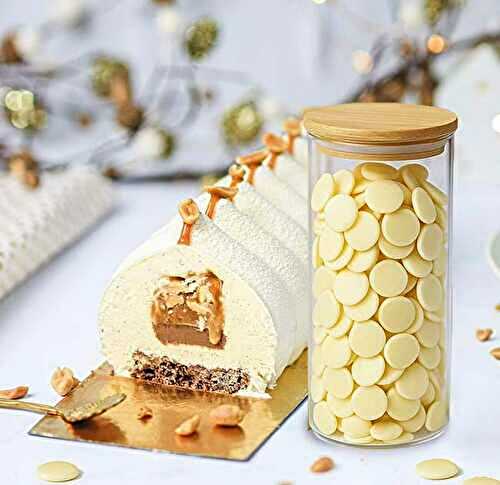 Le meilleur chocolat blanc pour vos bûches de Noël et entremets