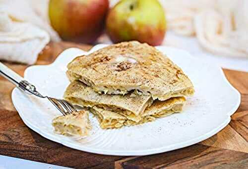 Crêpes au four à la pomme