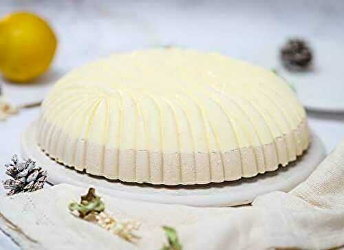 Entremets citron spéculoos (moule Dunes)