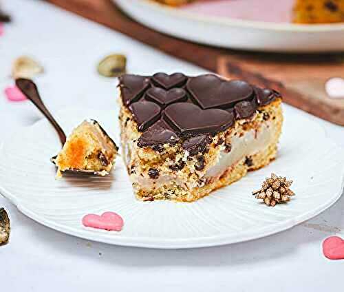 Moelleux poire chocolat de Saint Valentin