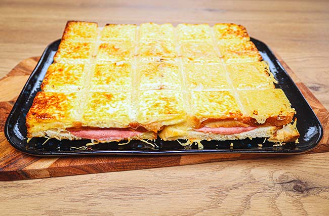 Croque-monsieur XXL à partager