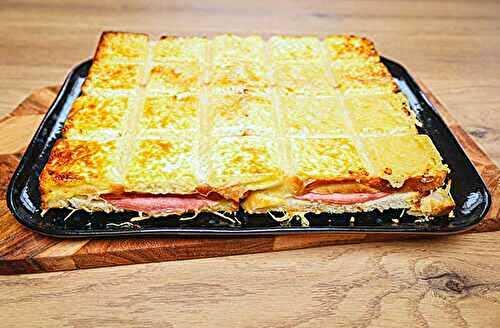 Croque-monsieur XXL à partager