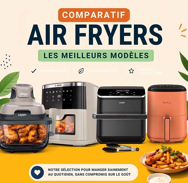 Comparatif des meilleurs airfryers en 2026 !