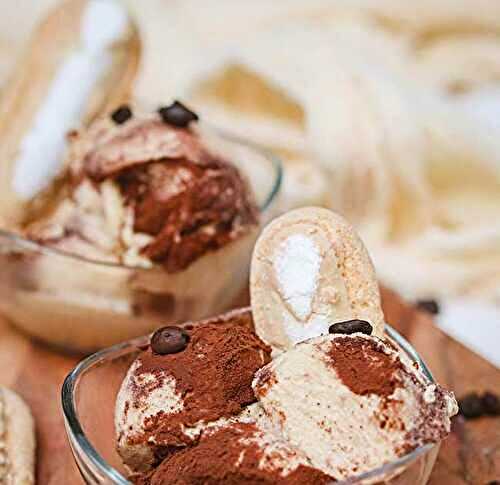 Glace façon tiramisu avec la Ninja Creami