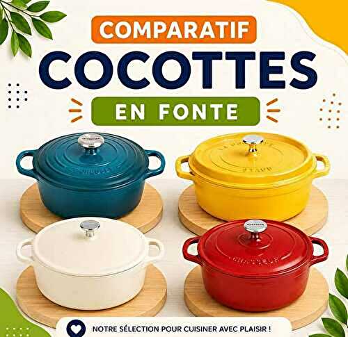 Les meilleures cocotte en fonte : comparatif et guide d'achat 2026