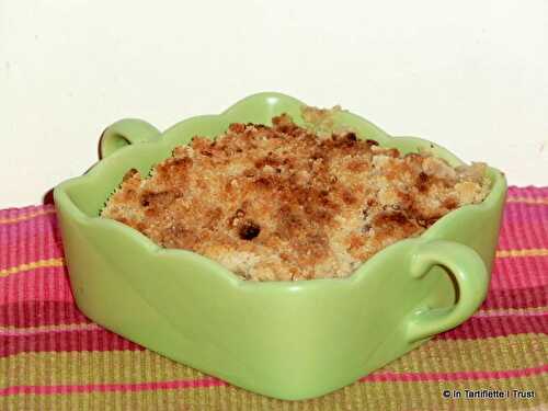 Apple crumble