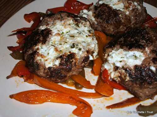 Boulettes de boeuf farcies à la feta