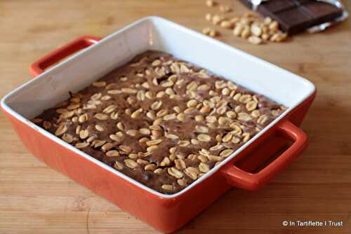 Brownie aux cacahuètes