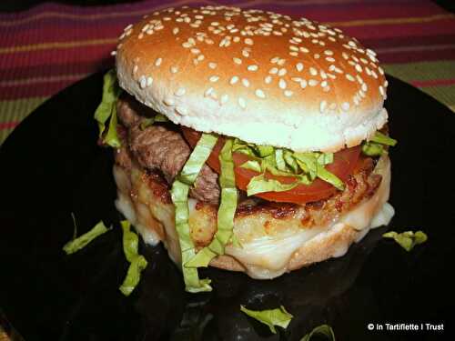 Burger de boeuf savoyard