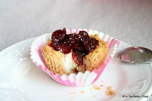 Cheesecake aux cerises griottes