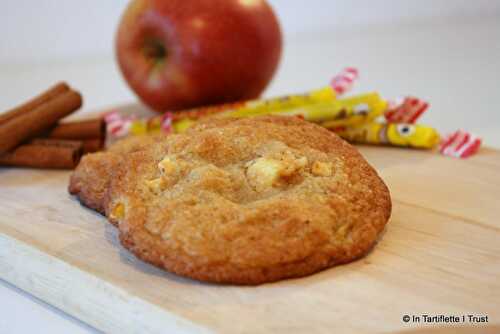Cookies pommes & pépites de Carambar