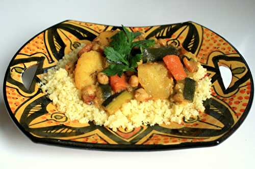 Couscous marocain aux légumes