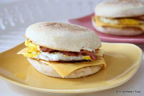 "Egg & bacon muffin" comme au Mc Do