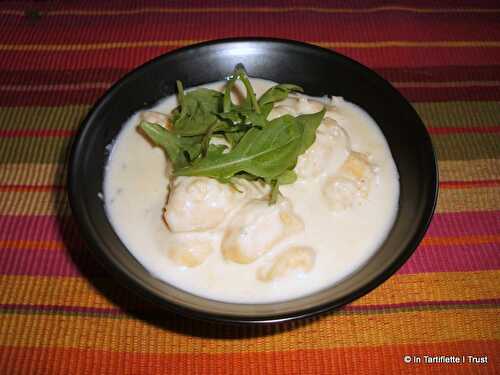 Gnocchi à la crème de gorgonzola