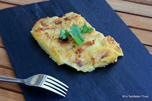 Gratin de pommes de terre fondantes à la fourme d'Ambert