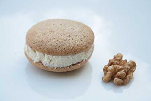 Macarons de noix au chèvre