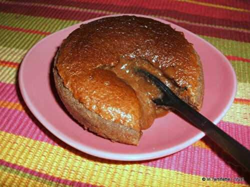 Moelleux au chocolat au lait au coeur coulant