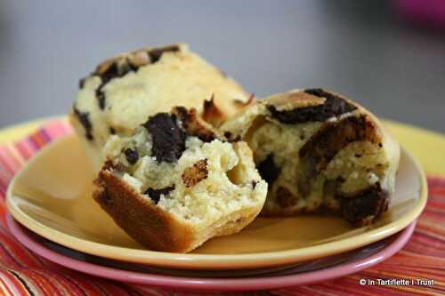 Muffins aux trois chocolats