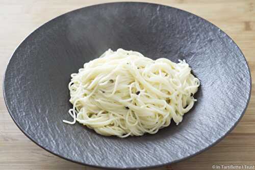 Pâtes au poivre et au parmesan "Cacio e pepe"