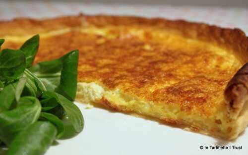 Quiche au comté & vin blanc