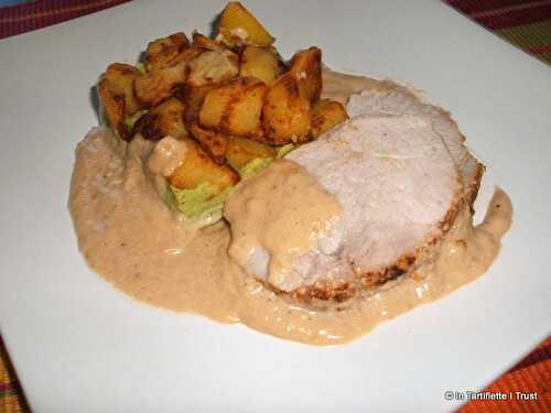 Rôti de porc au lait