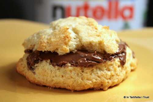 Scones au Nutella