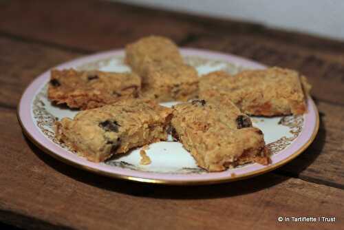 Shortbread abricot & chocolat blanc