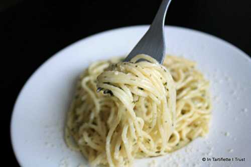 Spaghetti citron & basilic d'Anne-Claire