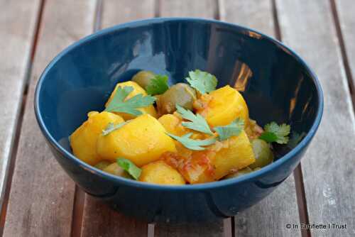 Tajine de pommes de terre aux olives