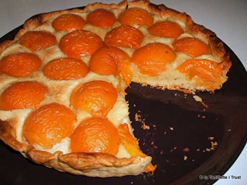 Tarte abricots & crème d'amandes