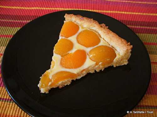 Tarte gourmande aux abricots