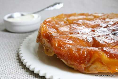 Tarte tatin aux pommes